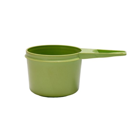 Tupperware 2/3 Cup Measuring Green VTG Replacement Kitchen 763 Scoop - Picture 3 of 9